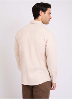 DALYDRESS Men Regular Fit Shirt - Brown  - Image 4