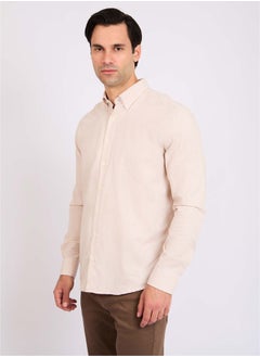 DALYDRESS Men Regular Fit Shirt - Brown  - Image 3
