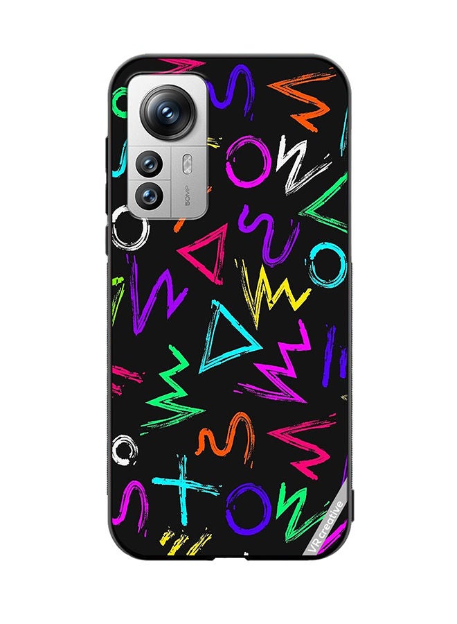 VR CREATIVE Protective Case Cover For Xiaomi 12X Multicolor Design - Image 1