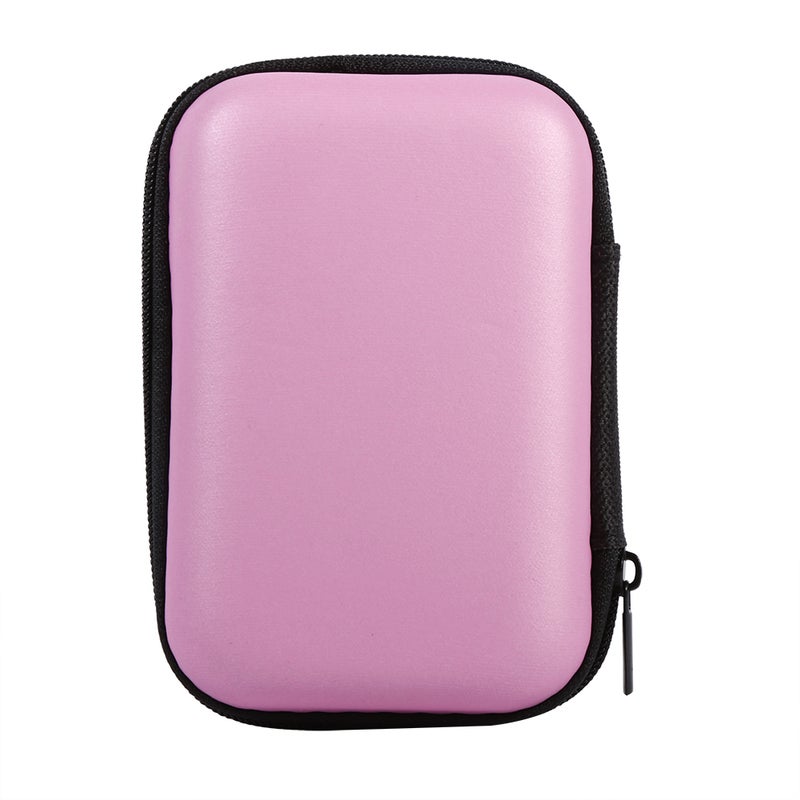Mini Storage Bag Gadgets Organizer Portable Case For Earphone U Disk Data Cable Hot (Pink) - Image 4