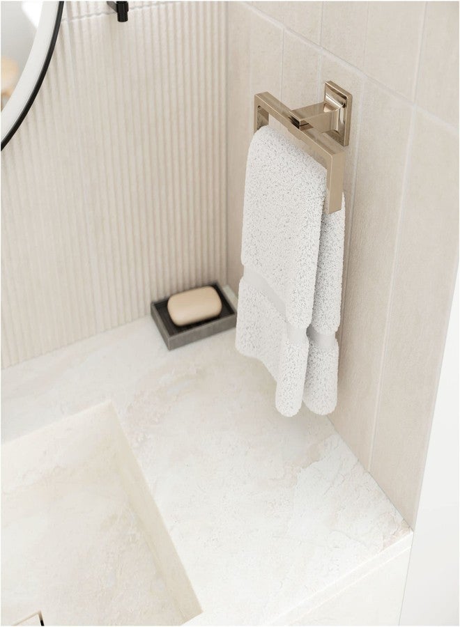 Pfister, BRB-VRVB, Verve 7-1/4" Wall Mounted Towel Ring, Matte Black - Image 2
