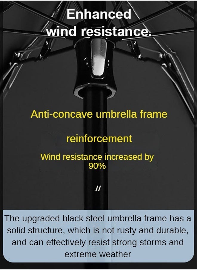 Haidue Small Folding Capsule Sunblock Umbrella, Black  - Image 4