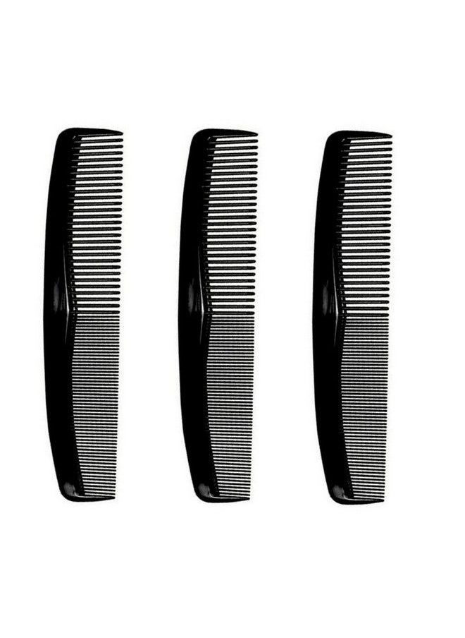 Coarse/Fine Hair Comb Set 8 Inches 3 Pack Black - pzsku/Z38B00E6C0AE695E66185Z/45/_/1683535408/0266f832-4563-4941-a02e-afcd161a95f5