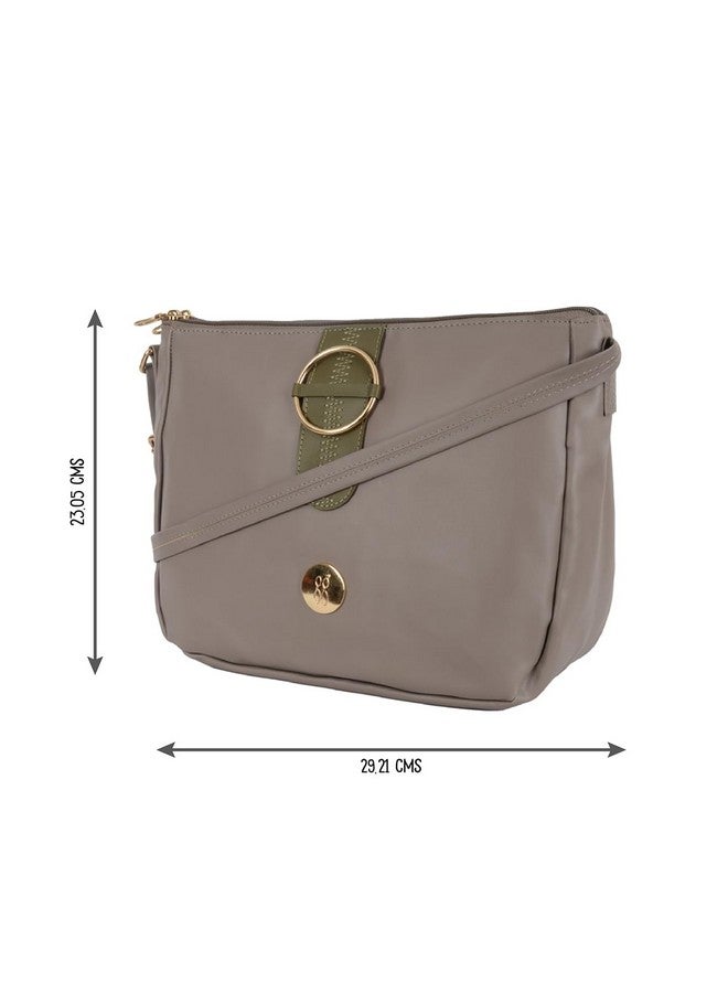 Baggit Baggit Womens Lxe Levi handbag (M) - Beige  - Image 4