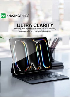 AMAZINGthing Radix iPad PRO 11 inch M4 (2024) Screen Protector Tempered Glass with Defend Edge technology - Clear  - Image 4