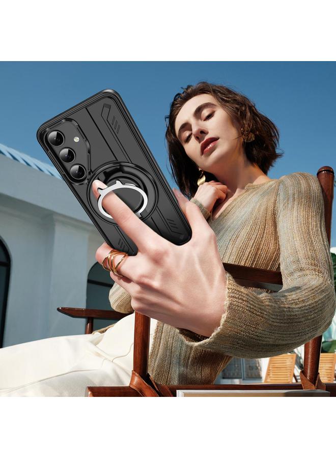 اس-توب جراب لهاتف Samsung Galaxy S24 Ultra 5G مزود بحلقة دوارة وحامل مغناطيسي MagSafe - Image 5