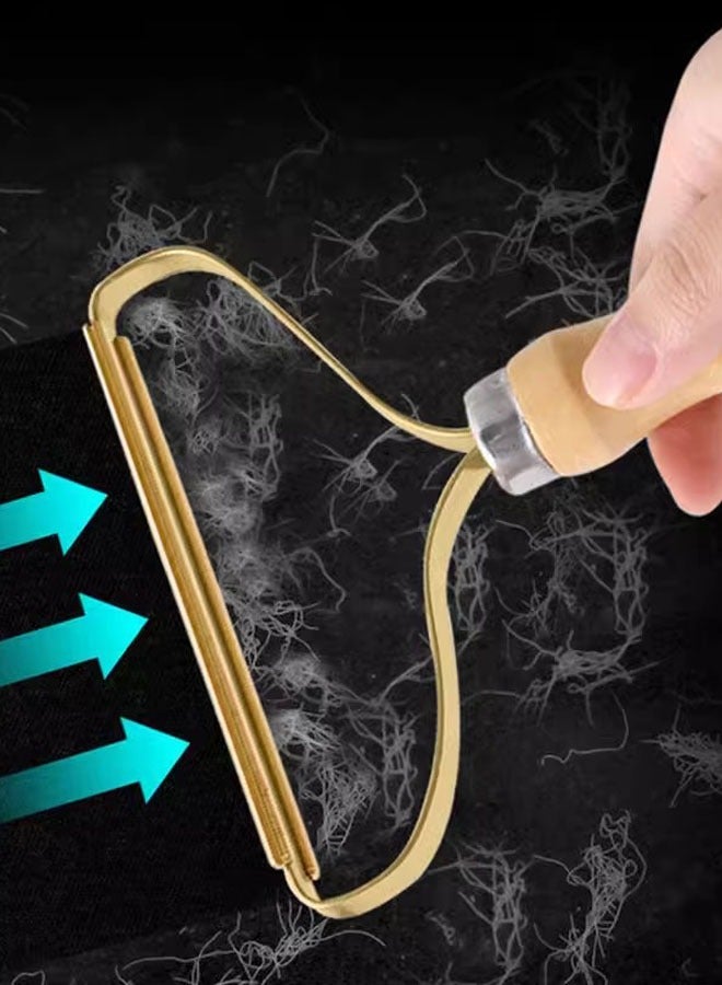 Hair removal roller Manual household clothes hair removal artifact double-sided hair removal brush coat carpet double-sided scraper - Image 2