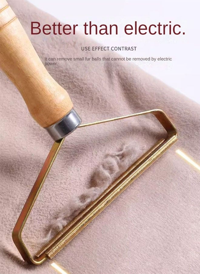 Hair removal roller Manual household clothes hair removal artifact double-sided hair removal brush coat carpet double-sided scraper - Image 5