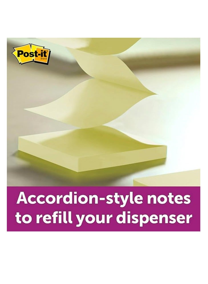 Post It Post-It Pop-Up Note And Flag Dispenser Designer Series Ds-100 (Empty Dispenser). Notes Size 3 X 3 In (76 mm X 76 mm) And Flags 1/2" And 1". 1 Empty Dispenser/Pack - Image 2
