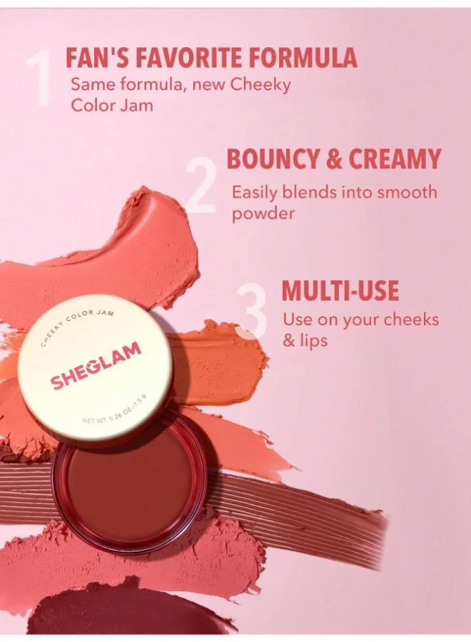 شيجلام Cheeky Color Jam-Rose Meadow