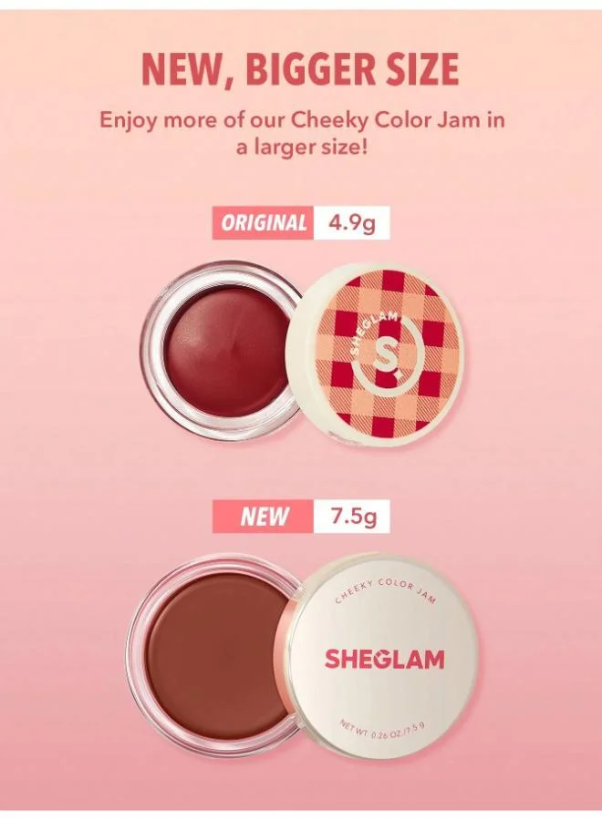 SHEGLAM Cheeky Color Jam-Rose Meadow