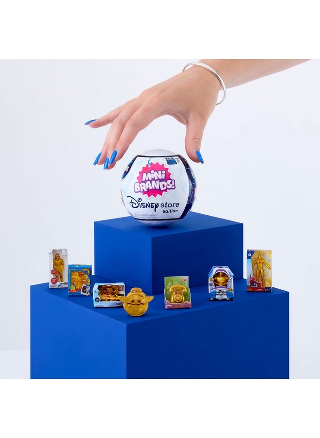 5 Surprise 5 Surprise Disney Mini Brands Collectible Toys by ZURU - Great Stocking Stuffers - Disney Store Edition, 2 Capsules of 5 Mystery Toys for Kids, Teens, and Adults (Amazon Exclusive)  - Image 4