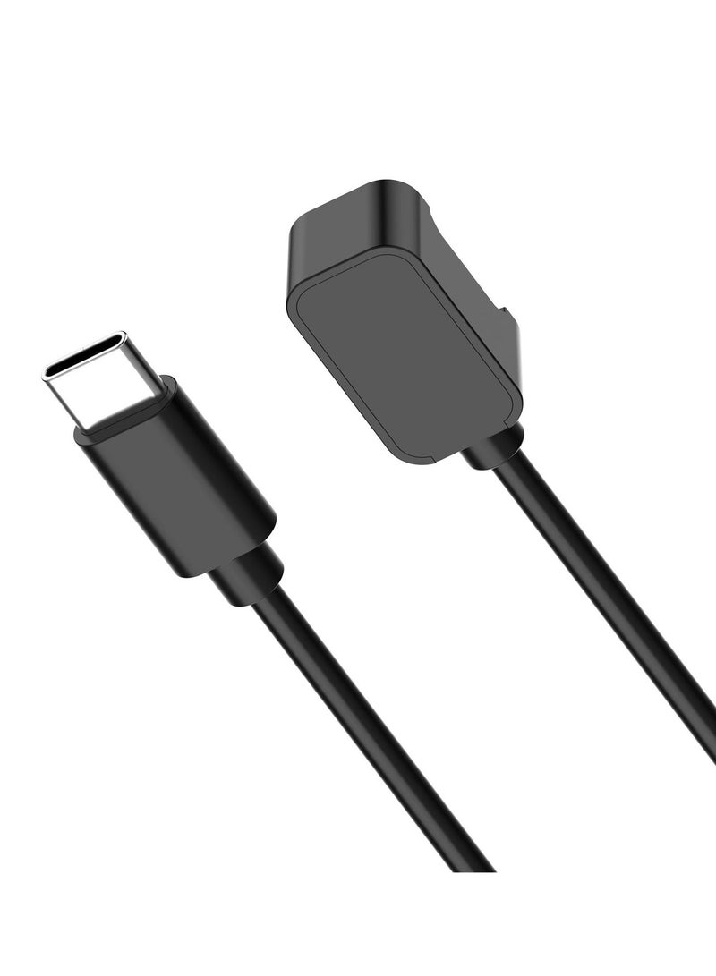 Compatible for Samsung Galaxy Fit3 Charger 3.3ft Type-C Charging Cable Magnetic Charger for Samsung Galaxy Fit 3 SM-R390 Smartwatch (Black) - Image 4