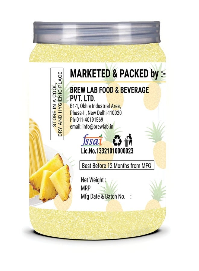 Brew Lab Jelly Crystal Mix For Making Jelly - Pineapple Flavor | Easy To Make | No Gelatin 250 g - Image 5
