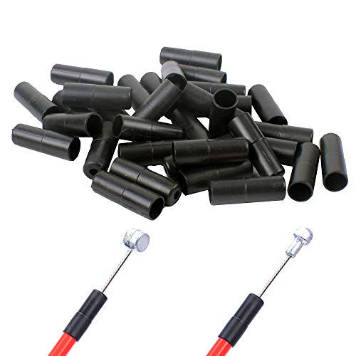 Saipor Saiper 200pcs Bike Derailleur Shift and Brake Wire Cable Housing Ferrule End Caps, 100 pcs for 4mm derailleur /100 pcs for 5mm Brake Cable - Image 3