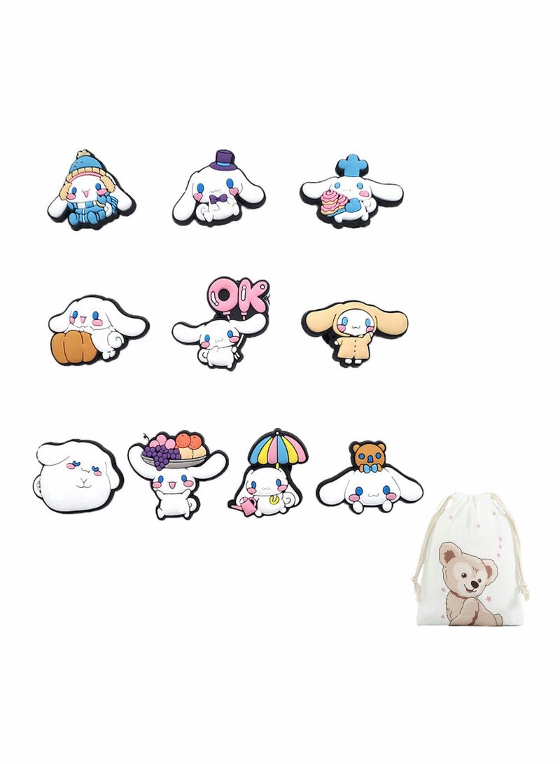 11 Pcs Crocs Charms for Kids and Teens, Fun Shoe Charms for Clogs and Sandals, Perfect Party Favors and Gifts for Girls and Women - Image 1