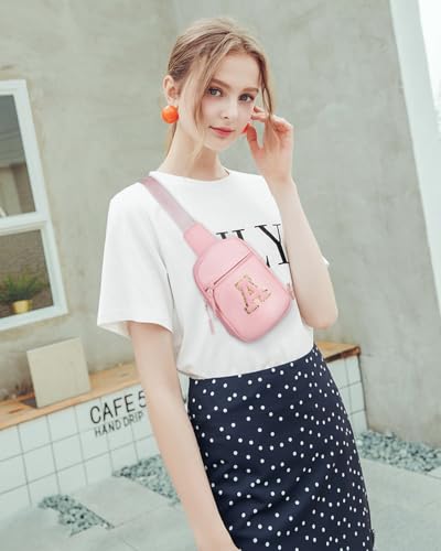 CHOLISS Birthday Gifts for 4 5 6 7 8 9 10 11 12 13 Year Old Girls, Graduation Gifts for Teens Kids Daughter Sister Her, Small Crossbody Sling Bag Cute Trendy Stuff | Pink, M - Image 3
