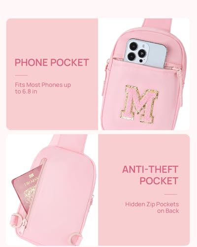 CHOLISS Birthday Gifts for 4 5 6 7 8 9 10 11 12 13 Year Old Girls, Graduation Gifts for Teens Kids Daughter Sister Her, Small Crossbody Sling Bag Cute Trendy Stuff | Pink, M - Image 5