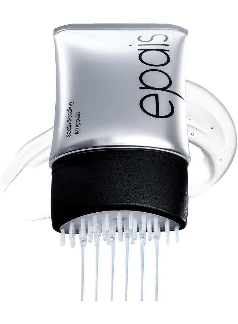 EPAIS Scalp Boosting Ampoule with Built-in Brush 150ml, Scalp Care Serum for Fuller-Looking, Safe & Gentle Hair Care, Exosome-Active Hair Complex, BiomePDRN - Image 1