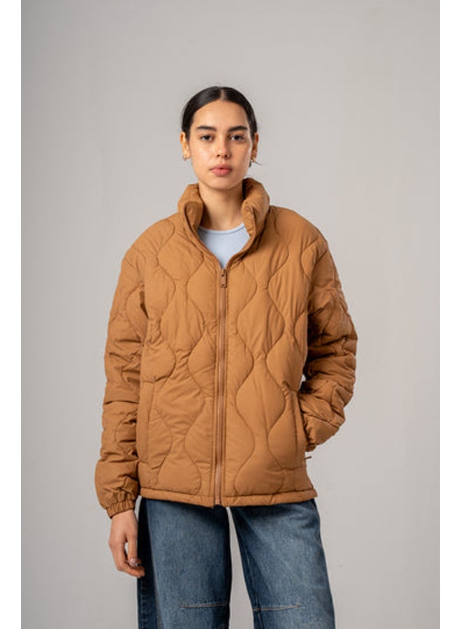 ASTK High Neck Puffer Jacket - Image 1