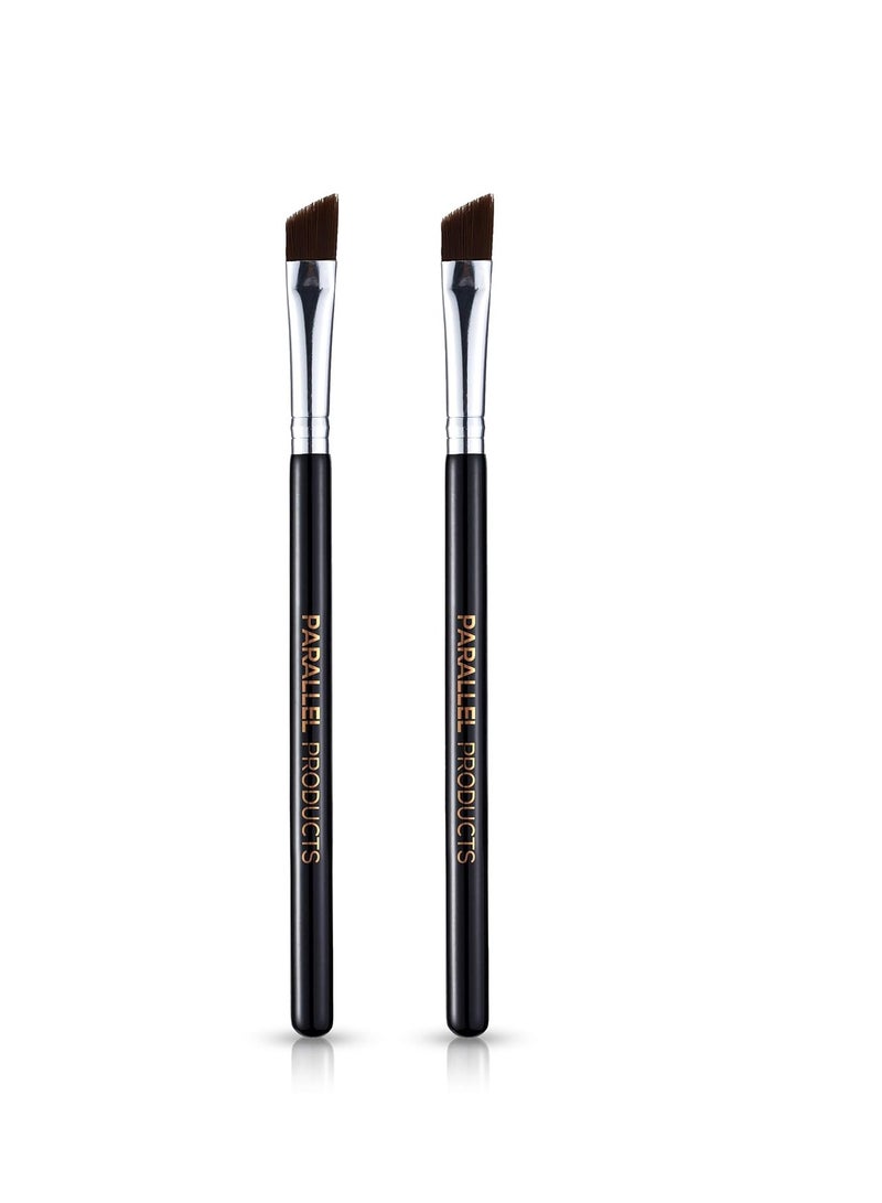 PARALLEL PRODUCTS Parallel Products - The BROW Brush - (2 Pack) Premium Angled Eyebrow Brush for Powder, Henna, Cream, Tint, Makeup, Gel, Lamination and Wax - Image 4