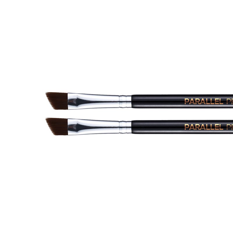 Parallel Products - The BROW Brush - (2 Pack) Premium Angled Eyebrow Brush for Powder, Henna, Cream, Tint, Makeup, Gel, Lamination and Wax - Image 5