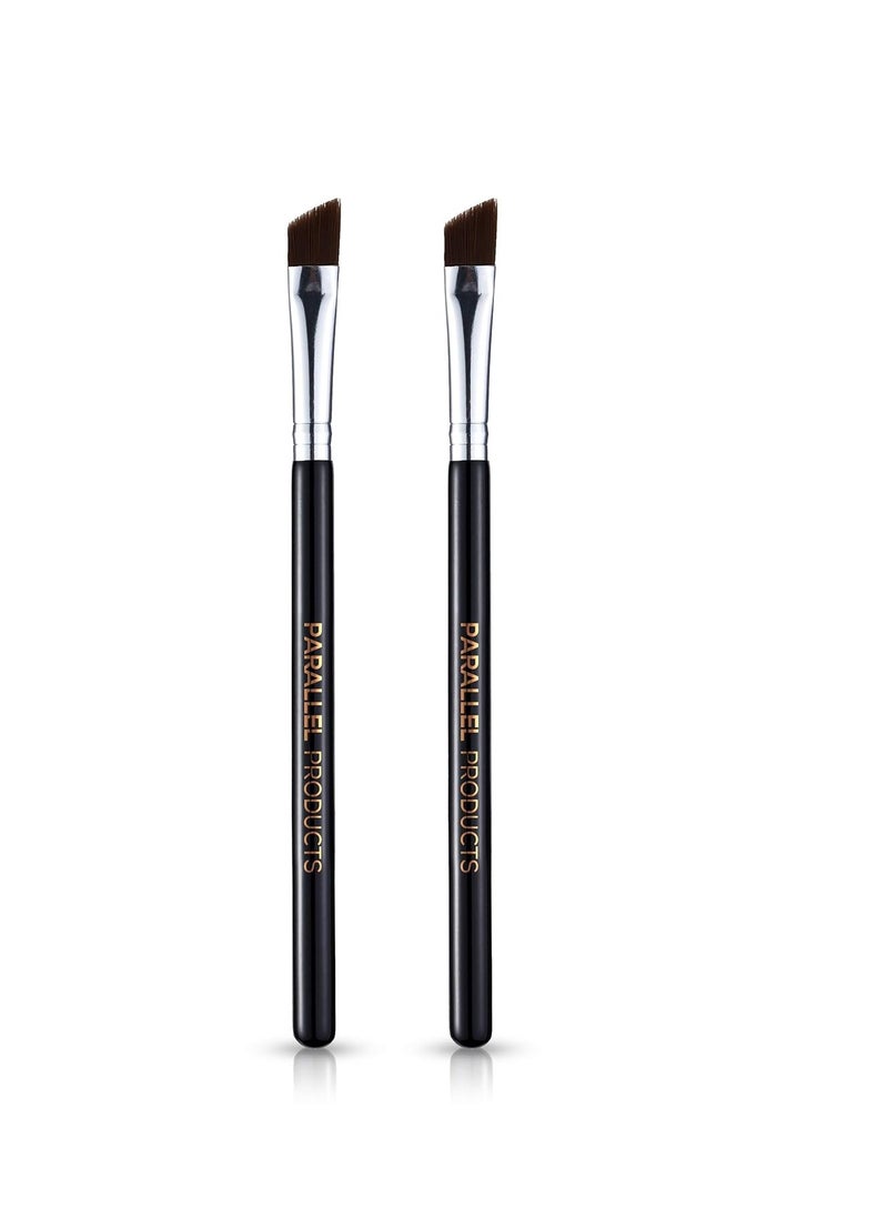 PARALLEL PRODUCTS Parallel Products - The BROW Brush - (2 Pack) Premium Angled Eyebrow Brush for Powder, Henna, Cream, Tint, Makeup, Gel, Lamination and Wax  - Image 4