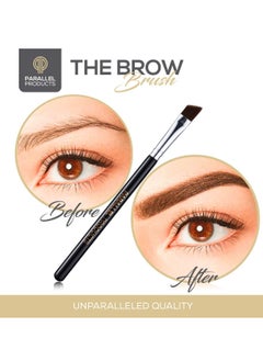 PARALLEL PRODUCTS Parallel Products - The BROW Brush - (2 Pack) Premium Angled Eyebrow Brush for Powder, Henna, Cream, Tint, Makeup, Gel, Lamination and Wax  - Image 2