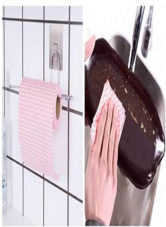Shopfleet Kitchen Towel Roll for Cleaning (Pack of 1-80 Pulls) Multicolor - Image 4