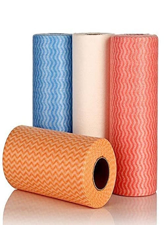 Shopfleet Kitchen Towel Roll for Cleaning (Pack of 1-80 Pulls) Multicolor - Image 1