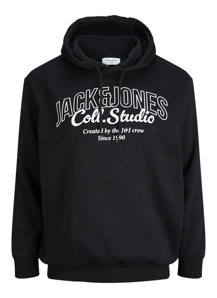 JACK & JONES Plus Size Logo Hoodie 