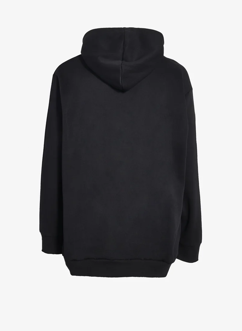 JACK & JONES Plus Size Logo Pullover Hoodie
