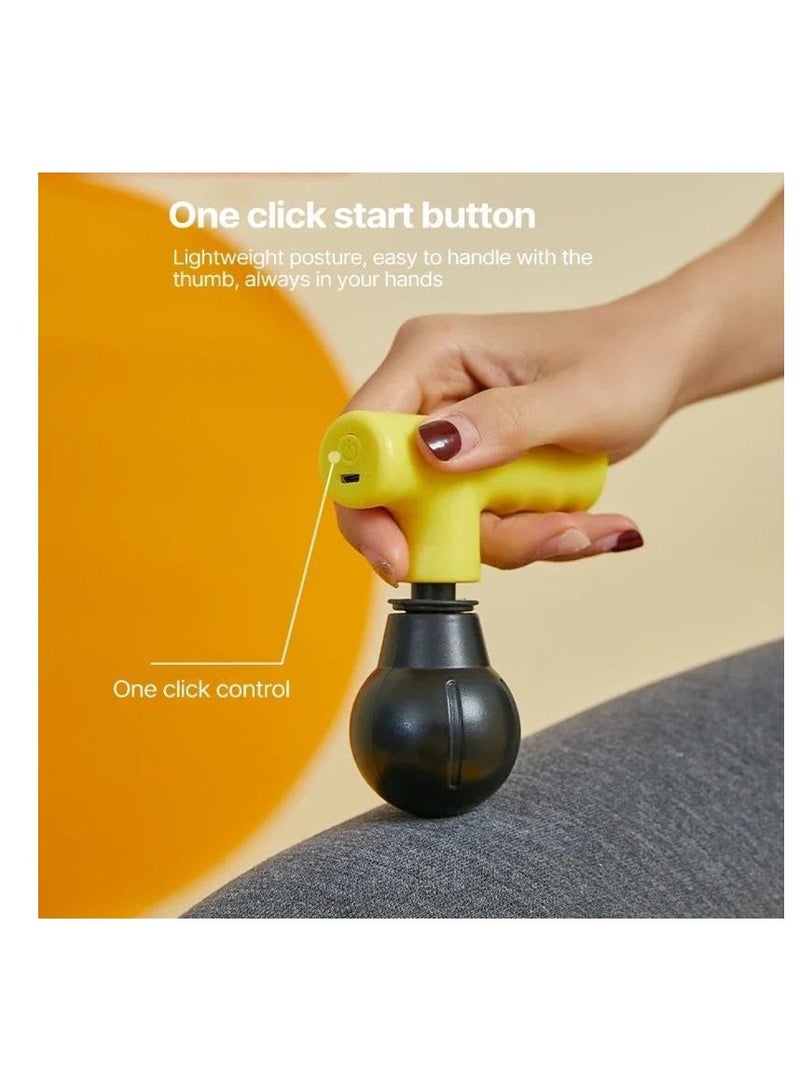 مسدس المساج الميني: القوة المحمولة لتخفيف توتر العضلات واستعادة النشاط W - Image 5