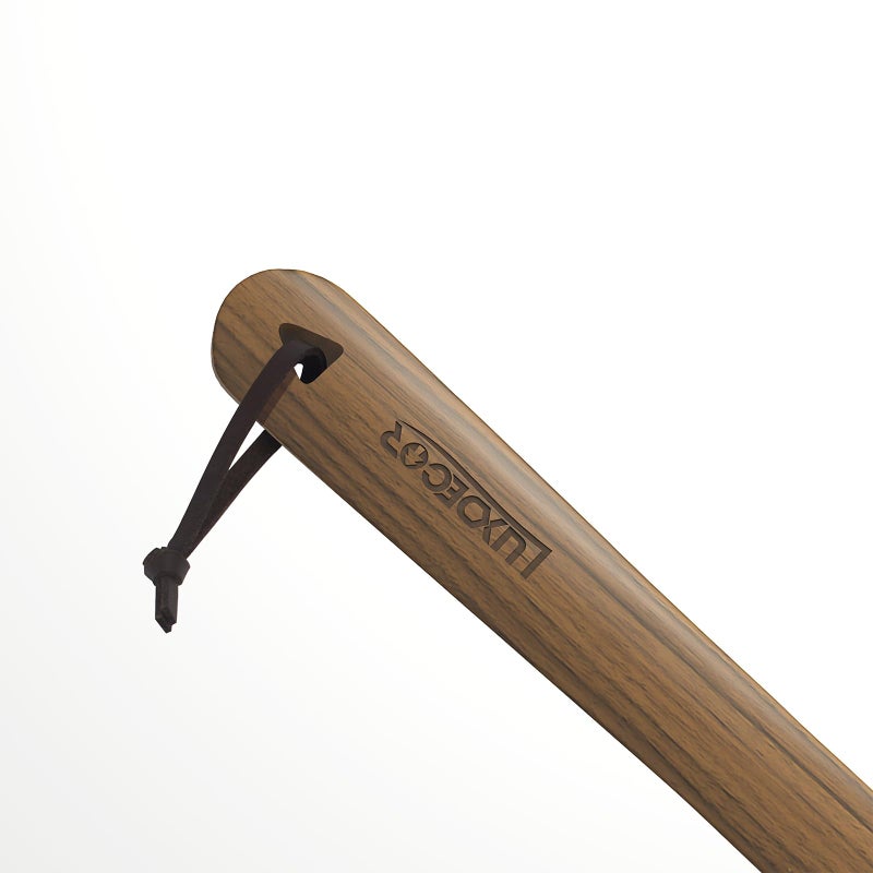 Luxdecor Long Handled Wooden Shoehorns- 15in Wooden Long Handle Shoe Horn for Seinors Men Boot Jack Shoe Helper for Women - Image 4