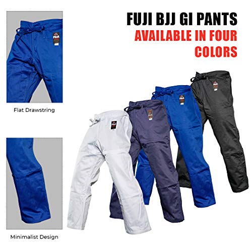 FUJI Unisex Adult BJJ Gi Pants 1, Blue, A3 - Image 5