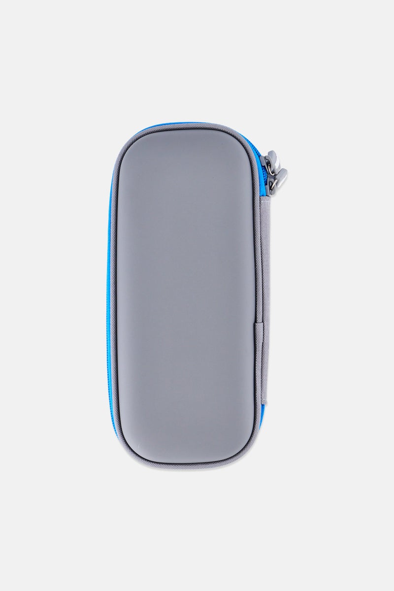 Joe Boxer Kids Girl Graphic Print Pencil Pouch, Dark Grey - Image 2