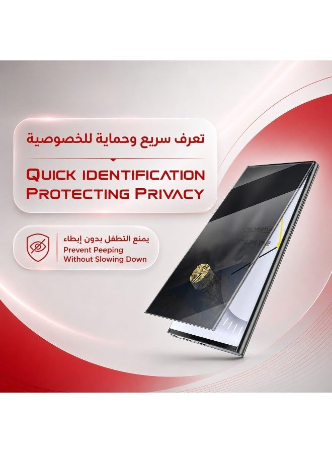 ONE MINUTE Elevate your Huawei P60 Pro Privacy Protection Kit from ONE Minute. specially engineered for users who prioritize data security and screen confidentiality without compromising on device aesthetics. - Image 2