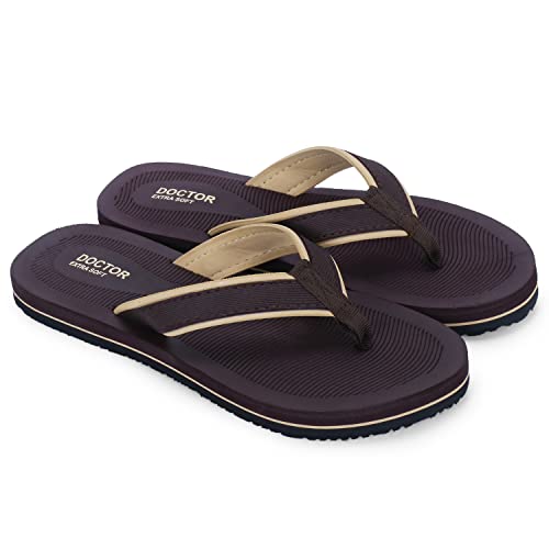 DOCTOR EXTRA SOFT House Slipper for Women's | Pregnancy | Orthopaedic & Diabetic | Indoor Outdoor Sliders Women | MCR chappals | Memory Foam Cushion| Fashionable Slippers for Ladies Daily Use D-04 - Image 4