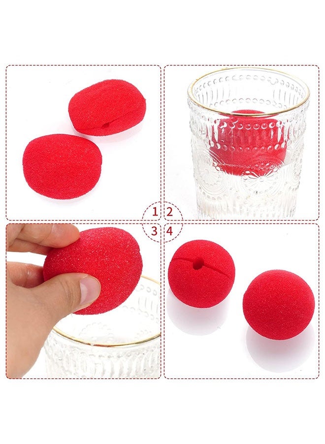 Clown Costume Set Clown Rainbow Wig Nose Bow Tie White Gloves Accessories for Parties Carnivals Pretend Play Women Men Adults - Image 5