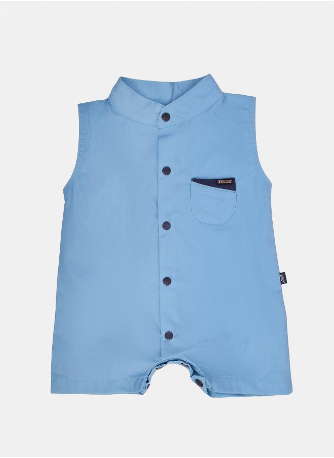 Junior Baby Boys Printed Romper  - Image 1