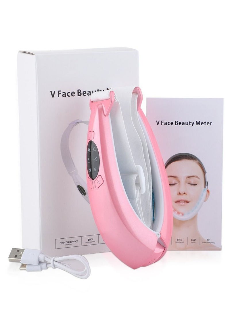 Generic Photon EMS Face Lift Slimming Machine Vibrating Face Massager V Shape Double Chin Lift Cellulite Belt Remover Pain Use Please Rephrase This Title for Pal Product  - Image 4