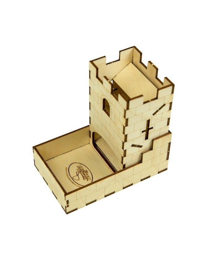 The Broken Token طقم برج النرد المصغر المكسور - برج نرد خشبي - Image 2