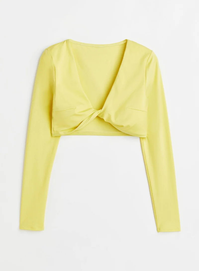H&M Front Twist Bikini Top