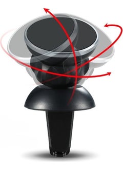 Velliw In-Car Magnetic Phone Holder Xiaomi Apple iPhone Samsung Huawei Compatible Ventilation Phone Holder  - Image 5