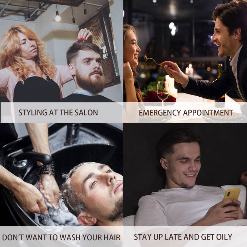 Goiple بودرة تصفيف الشعر بمظهر طبيعي تعطي حجم وملمس مع ثبات مرن - 1.05 أونصة بودرة قوام سهلة التطبيق للرجال، بدون زيت/دهنية/بقايا - Image 4