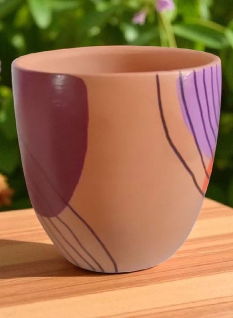 Pottery Planter Pot - 10cm for Office Decor, Kitchen Accessories, Home Decor, Fired Clay