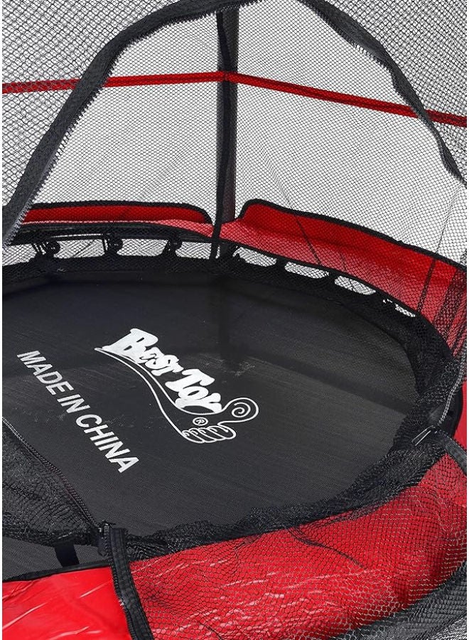 4.5Ft Trampoline with A Safety Enclosure Net - Image 4