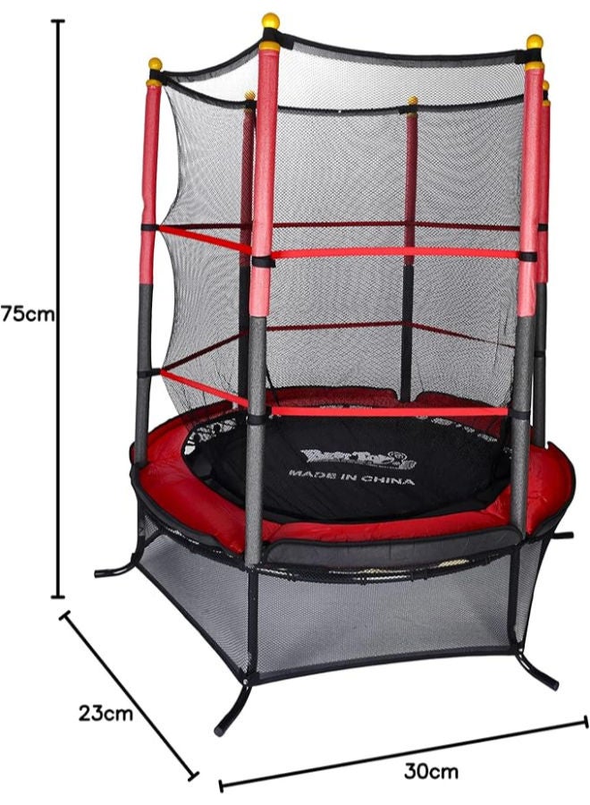 4.5Ft Trampoline with A Safety Enclosure Net - Image 2