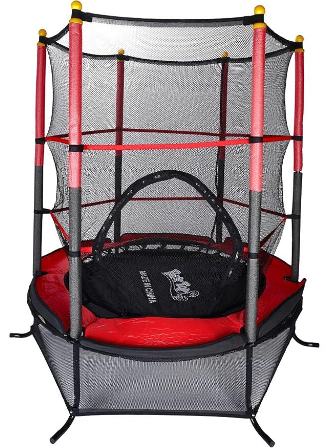 4.5Ft Trampoline with A Safety Enclosure Net - Image 1