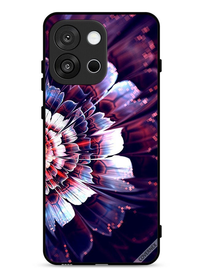 Covernex OnePlus 13s Protective Case Cover Reflected Big Flower On Left Side - Image 1